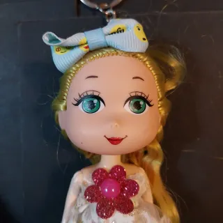 Portachiavi bamboline vestite