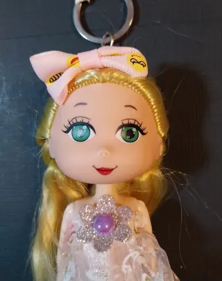 Portachiavi bamboline vestite