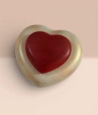 Scrigno Luce segreta cuore rosso e oro