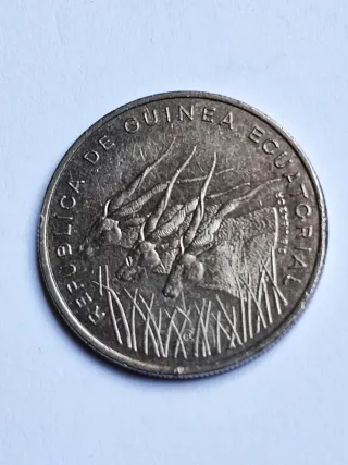 4 Monedas 100 Francos Guinea, Tchad, Gabón, Centro