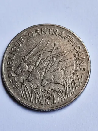 4 Monedas 100 Francos Guinea, Tchad, Gabón, Centro