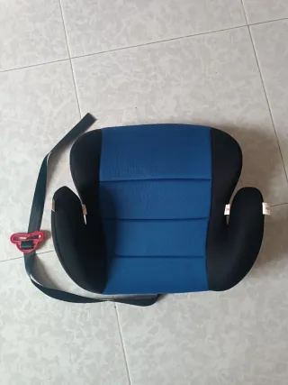 Silla coche niños azul y negro
