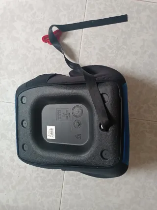 Silla coche niños azul y negro