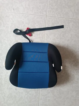 Silla coche niños azul y negro