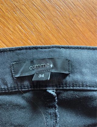 Comma Jeans Vita Bassa Grigio