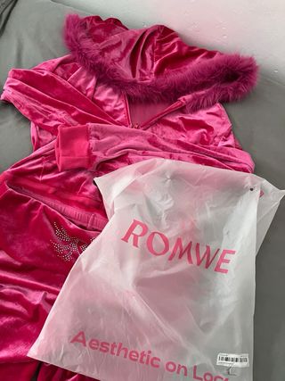 Conjunto deportivo Y2K rosa
