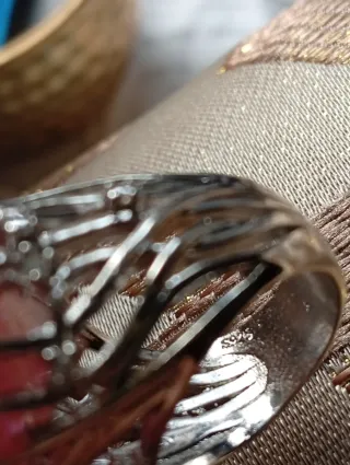 Anillo Plata Ley 925 Corazón Rosa