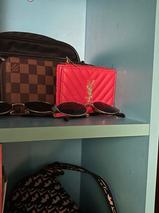 Portafogli Yves Saint Laurent Rosso