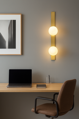 Applique murale metallo G9