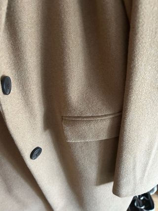 Abrigo camel Stradivarius Talla XL