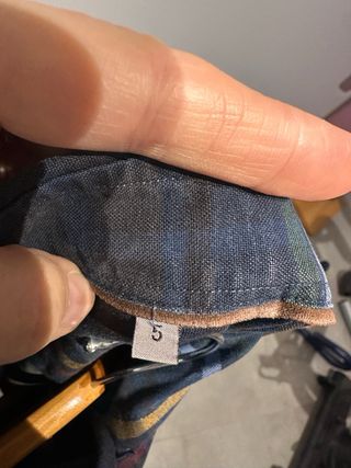 Camisa de cuadros para hombre