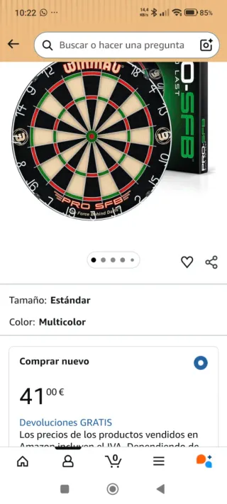 Diana de dardos Winmau