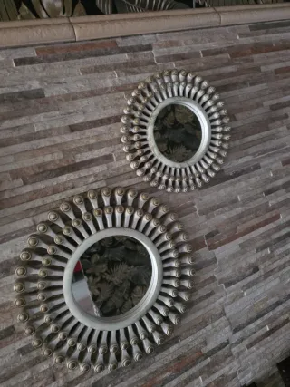 Set 5 Espejos Decorativos Redondos