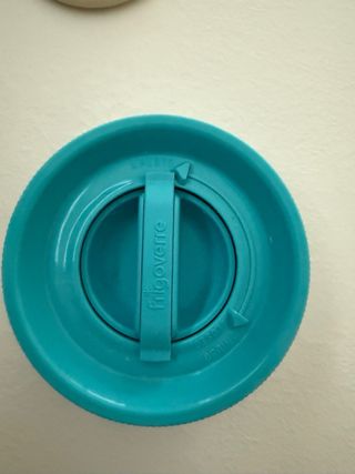 Caraffa Bormioli 1L Vetro/Plastica Blu