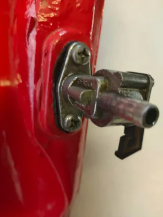 Depósito Bultaco Sherpa Naranja/Rojo