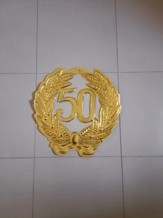 Adorno Dorado 50 Años