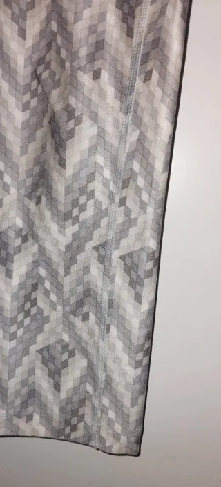 Mallas Nike Power Legend Cropped Gris Talla S