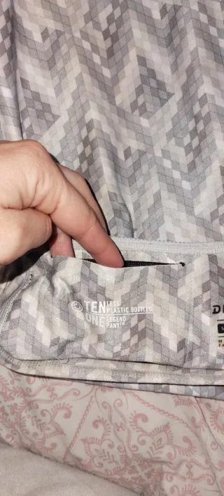 Mallas Nike Power Legend Cropped Gris Talla S