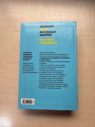 Diccionario Espasa de la lengua española: Secun...