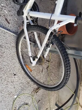 Bicicleta Btwin Blanca