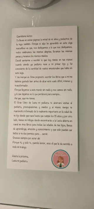El gran libro de Lucía, mi pediatra