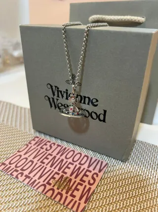 Collar Vivienne Westwood Orb Plata