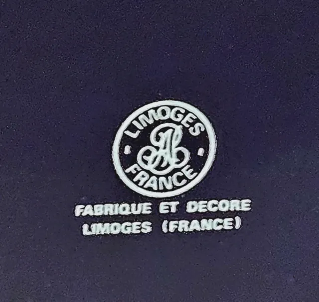 Plato decorativo Limoges dorado