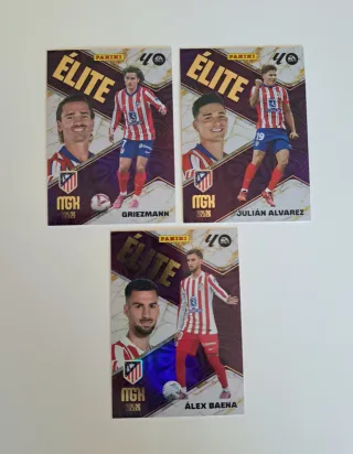 Élite Atlético Madrid. Megacracks 25-26. Panini.