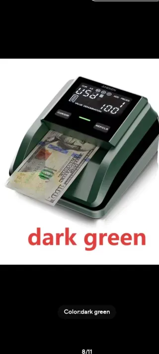 Contadora de Billetes y Detector Falsos