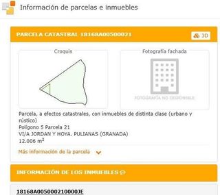 Solar en venta en Pulianas