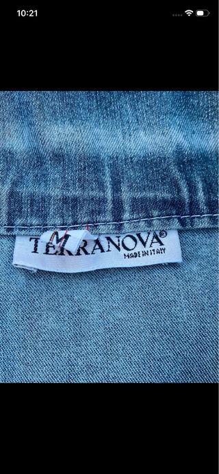 Chaqueta vaquera TERRANOVA azul