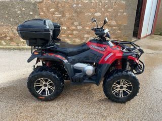 Quad Linhai Hytrack 500 Negro/Rojo