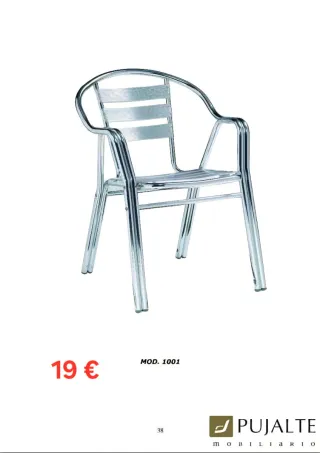 Silla de exterior Pujalte MOD. 1001