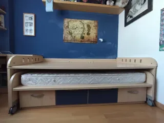 Cama nido con 4 cajones