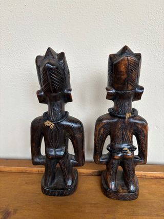 Statue africane in legno