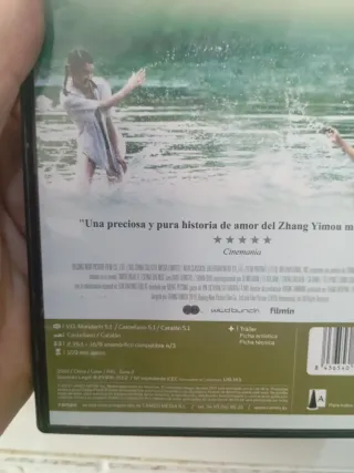 DVD Amor bajo el espino blanco Zhang Yimou