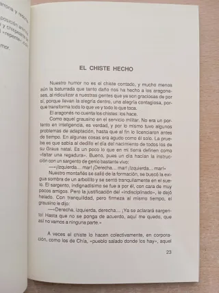 El humor altoaragonés. Rafael Andolz Canela.