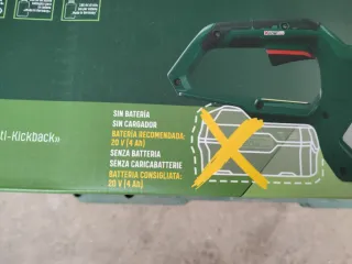 Motosierra Parkside 20V PKSA 20-Li B2