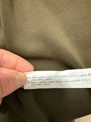 Chaqueta Zara Verde Talla M