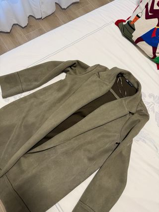 Chaqueta Zara Verde Talla M