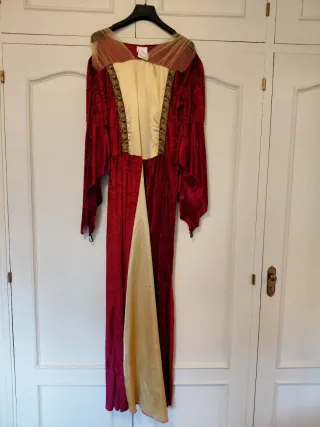 Disfraz Medieval Dama Talla L