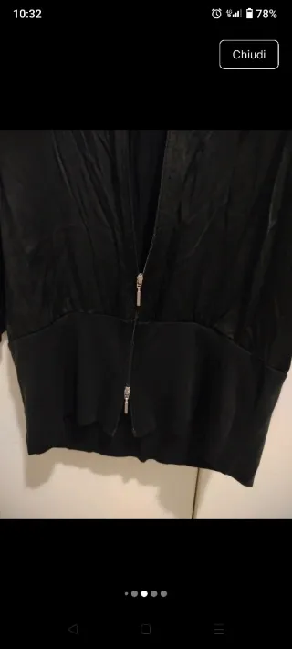 Maglia Intimissimi Tg. M Nera