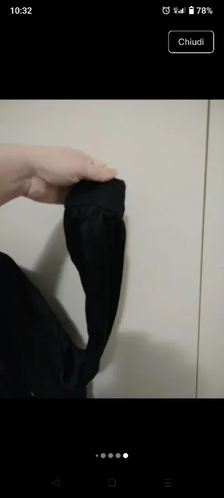 Maglia Intimissimi Tg. M Nera