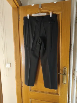 Pantalón traje Burberrys Talla 48 Negro