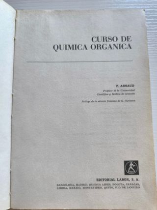 Curso de Química Orgánica