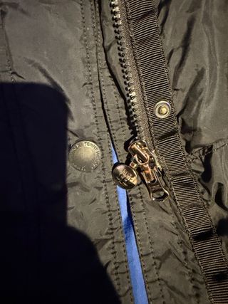 Abrigo Tommy Hilfiger Mujer Talla S Negro