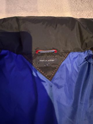 Abrigo Tommy Hilfiger Mujer Talla S Negro