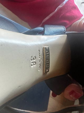 Sandalias Gucci Plataforma Hebilla Dorada