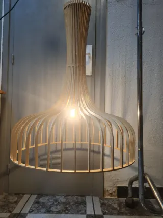 Lámpara colgante madera