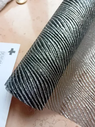 Runner Tavolo Nero Glitter 36x500cm